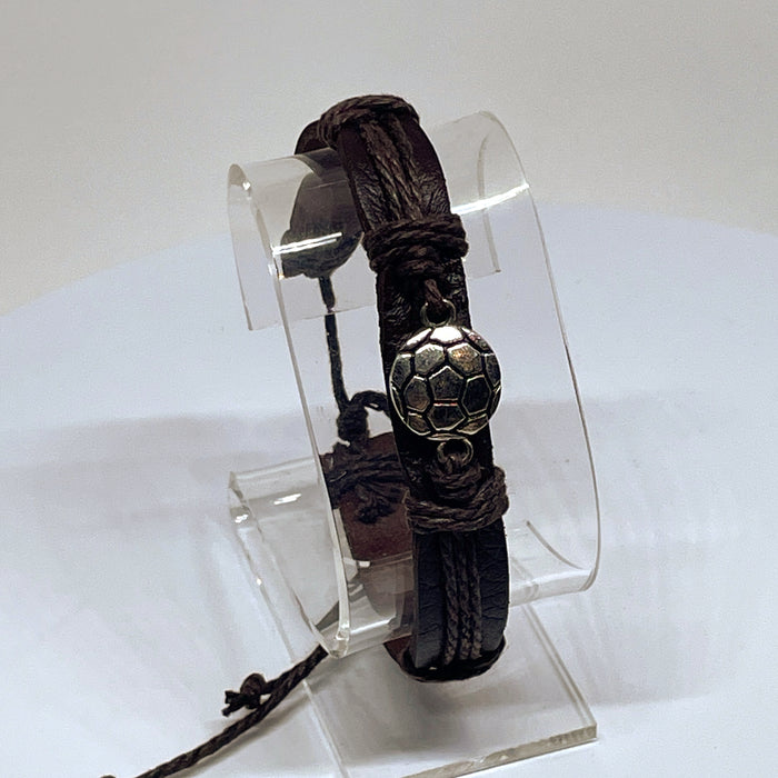Leather Sports Bracelet