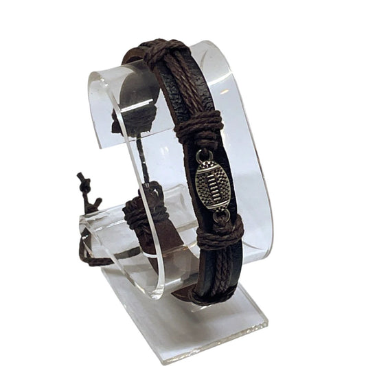 Leather Sports Bracelet