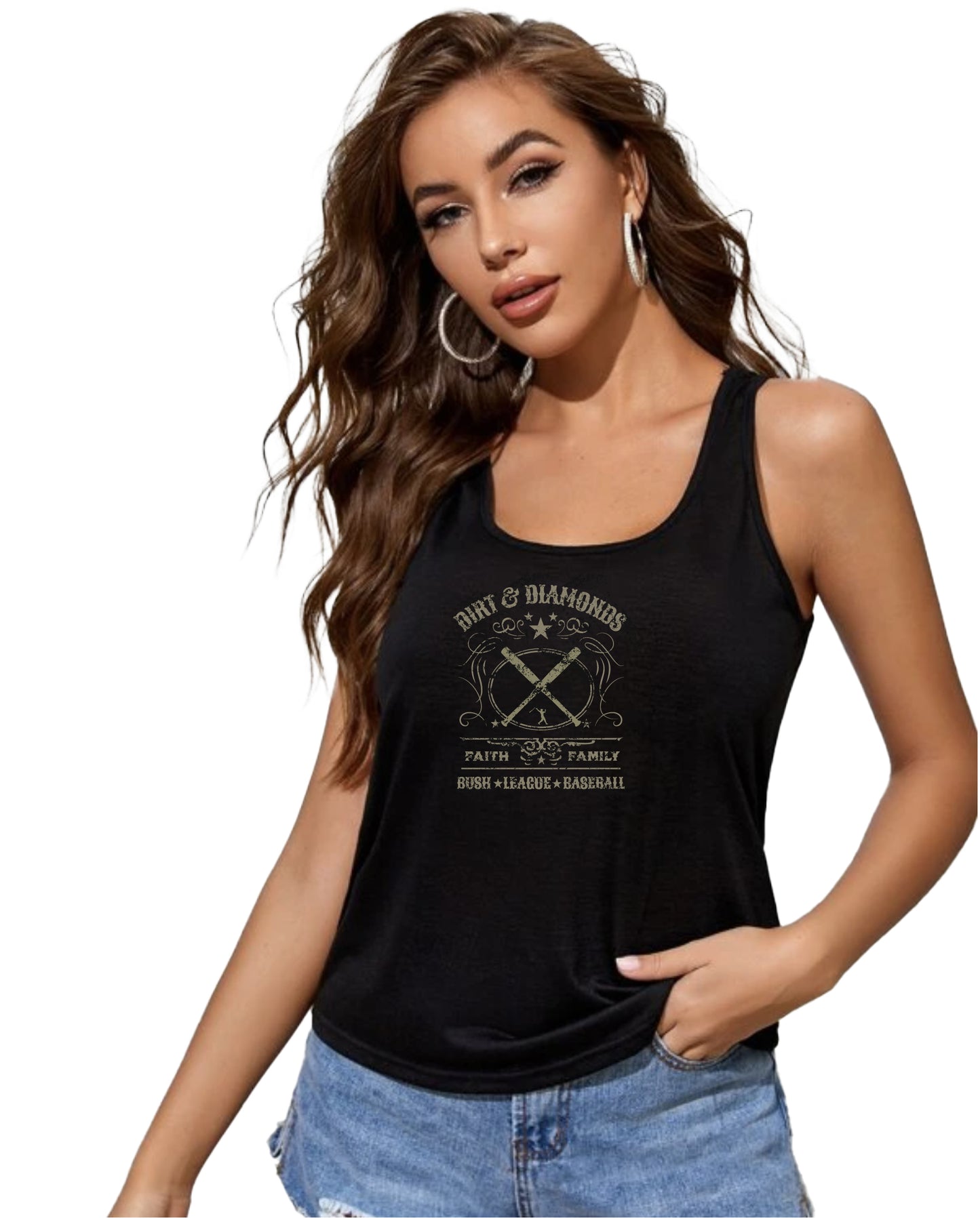 Ladies Tank - Dirt & Diamonds