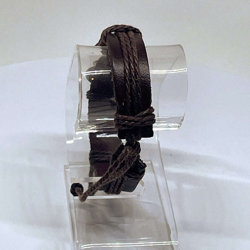 Leather Sports Bracelet