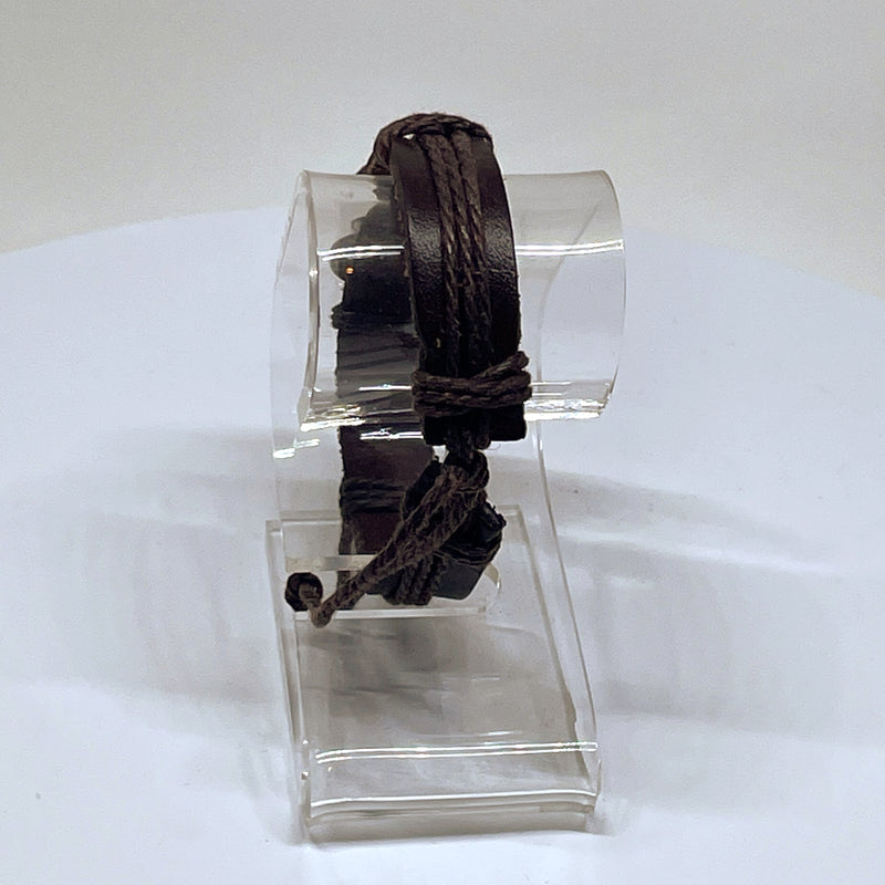 Leather Sports Bracelet