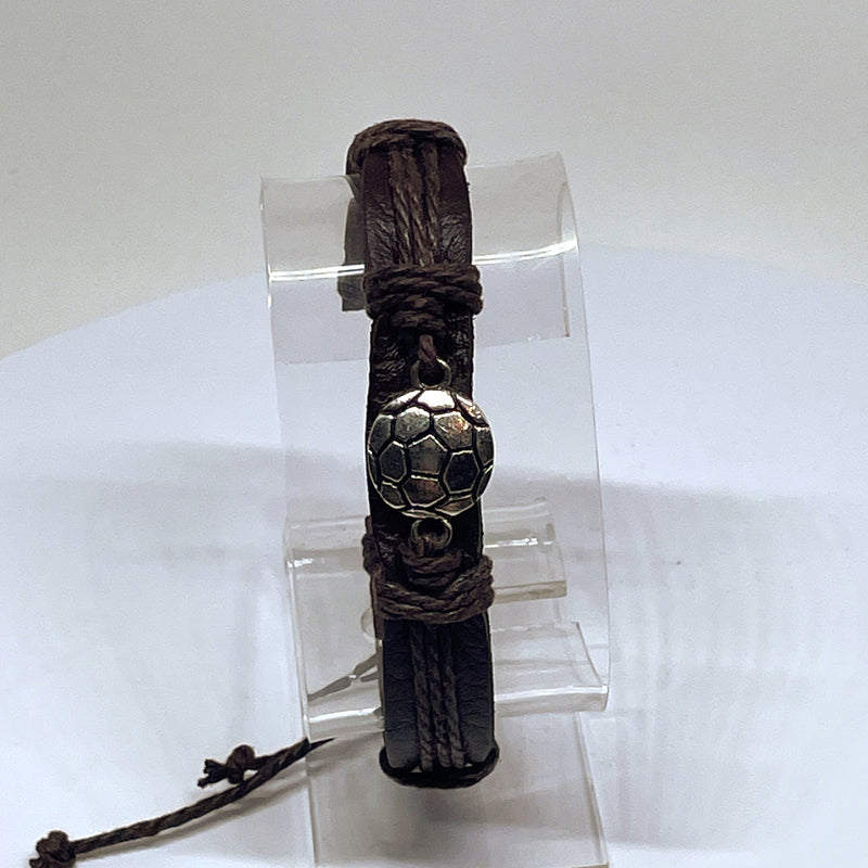 Leather Sports Bracelet