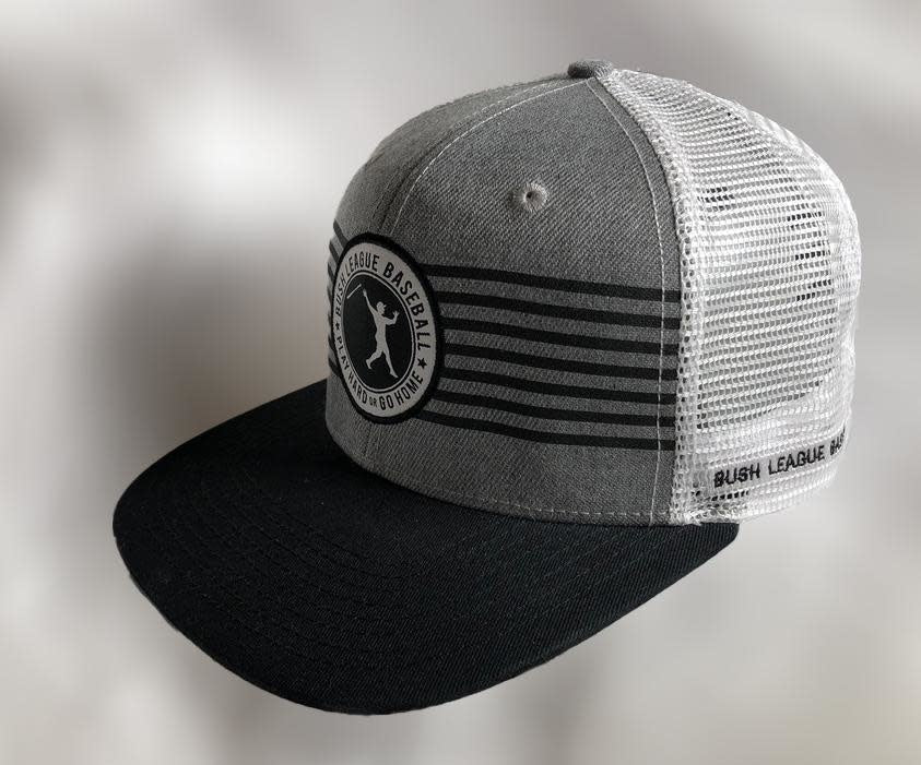 Classic Grey Stripes - Snapback Hat